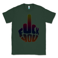 Sports Green fuck you middle finger Classic Tee - artisFamous