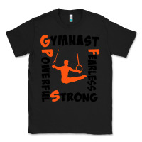 Black awesome gymnastics boy gymnast power strong Classic Tee - artisFamous