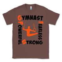 Chestnut awesome gymnastics boy gymnast power strong Classic Tee - artisFamous