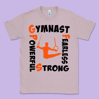 Awesome Gymnastics Boy Gymnast Power Strong Classic Tee Designed By Artisfamous