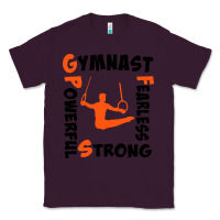 Plum awesome gymnastics boy gymnast power strong Classic Tee - artisFamous