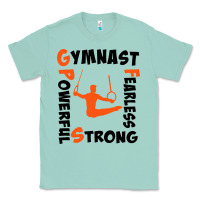 Seafoam awesome gymnastics boy gymnast power strong Classic Tee - artisFamous