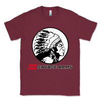 Burgundy savage Classic Tee - artisFamous