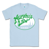 Dusty Blue murphy's law Classic Tee - artisFamous