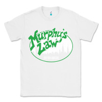 White murphy's law Classic Tee - artisFamous