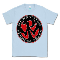 Dusty Blue pennywise Classic Tee - artisFamous