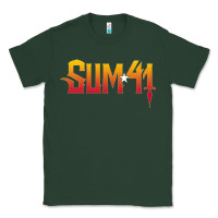 Sports Green sum41 Classic Tee - artisFamous