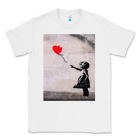 White banksy, hope Classic Tee - artisFamous