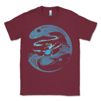 Burgundy Avatar Katara Classic Tee - artisFamous