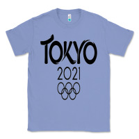 Colony Blue Olympic RingTokyo 2020 Classic Tee - artisFamous