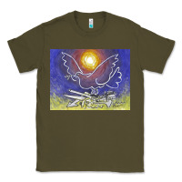 Army Green pablo picasso signed & hand Classic Tee - artisFamous