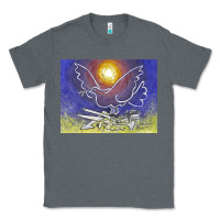 Charcoal Heather pablo picasso signed & hand Classic Tee - artisFamous