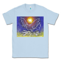 Dusty Blue pablo picasso signed & hand Classic Tee - artisFamous