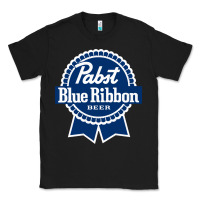 Black pabst blue ribbon Classic Tee - artisFamous