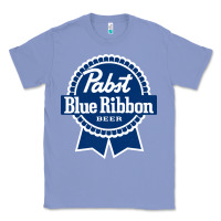 Colony Blue pabst blue ribbon Classic Tee - artisFamous