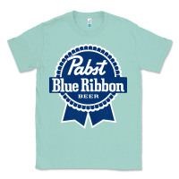 Seafoam pabst blue ribbon Classic Tee - artisFamous