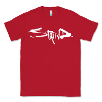 Red staind Classic Tee - artisFamous