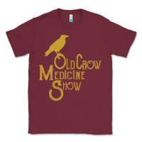 Burgundy best of old crow medicine show Classic Tee - artisFamous