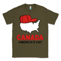 Army Green canada america's hat Classic Tee - artisFamous