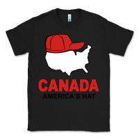 Black canada america's hat Classic Tee - artisFamous