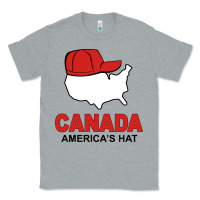 Heather Grey canada america's hat Classic Tee - artisFamous