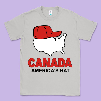 Canada America's Hat Classic Tee Designed By Artisfamous