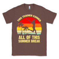 Chestnut vintage this teacher earned all of this summer break Classic Tee - artisFamous