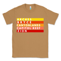 Toasted Coconut utah national parks utah s mighty five souvenir nps moab Classic Tee - artisFamous