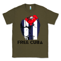 Army Green free cuba Classic Tee - artisFamous