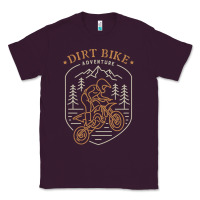 Plum dirt bike 1a Classic Tee - artisFamous