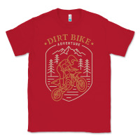 Red dirt bike 1a Classic Tee - artisFamous