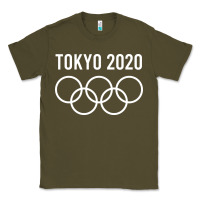 Army Green OLYMPIC TOKYO 2020 Classic Tee - artisFamous