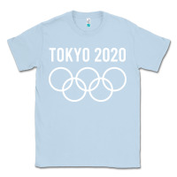 Dusty Blue OLYMPIC TOKYO 2020 Classic Tee - artisFamous