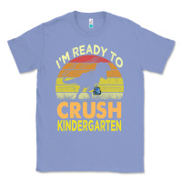 Colony Blue i'm ready to crush kindergarten dinosaur back to school kids t shirt Classic Tee - artisFamous