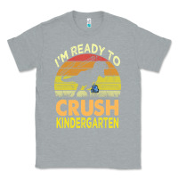 I'm Ready To Crush Kindergarten Dinosaur Back To School Kids T Shirt Classic Tee | Teevron