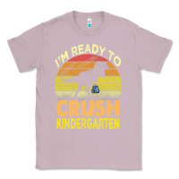Lilac i'm ready to crush kindergarten dinosaur back to school kids t shirt Classic Tee - artisFamous