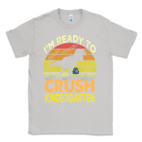 Moon Dust i'm ready to crush kindergarten dinosaur back to school kids t shirt Classic Tee - artisFamous