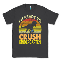 Smoke i'm ready to crush kindergarten dinosaur back to school kids t shirt Classic Tee - artisFamous