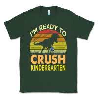 Sports Green i'm ready to crush kindergarten dinosaur back to school kids t shirt Classic Tee - artisFamous