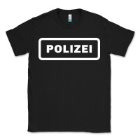 Black polizei Classic Tee - artisFamous