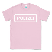 Bubblegum Pink polizei Classic Tee - artisFamous