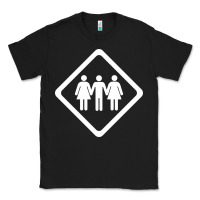 Black threesome Classic Tee - artisFamous