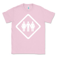 Bubblegum Pink threesome Classic Tee - artisFamous