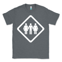 Charcoal Heather threesome Classic Tee - artisFamous