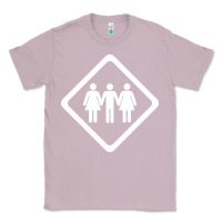 Lilac threesome Classic Tee - artisFamous