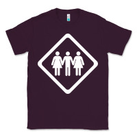 Plum threesome Classic Tee - artisFamous