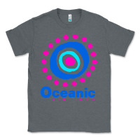 Charcoal Heather lost oceanic airlines Classic Tee - artisFamous