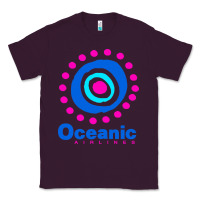 Plum lost oceanic airlines Classic Tee - artisFamous