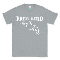 Heather Grey lynyrd skynard free bird ronnie van zant Classic Tee - artisFamous