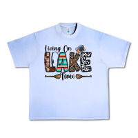 Grape Ice living on lake time Urban Heavy Tee - CowhideDigitalArt